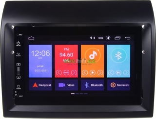 Autorádio pro FIAT/CITROEN/PEUGEOT s 7" LCD, Android, WI-FI, GPS, Carplay, Bluetooth, 3xUSB - 80887A