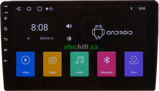 Autorádio s 9" LCD, OS Android, WI-FI, GPS, Carplay, Bluetooth, 2x USB - 80829AC