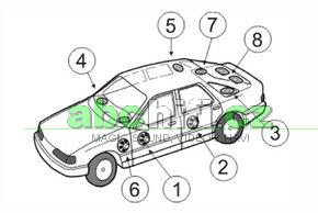 ŠKODA Fabia II, Citigo, Kodiaq, Octavia, Rapid, Roomster - Adaptér repro 165mm