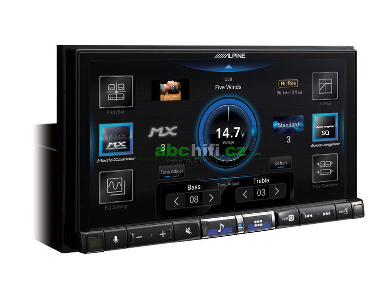 ALPINE ILX-705D - Multimediální DAB jednotka s Apple Car Play a Android Auto