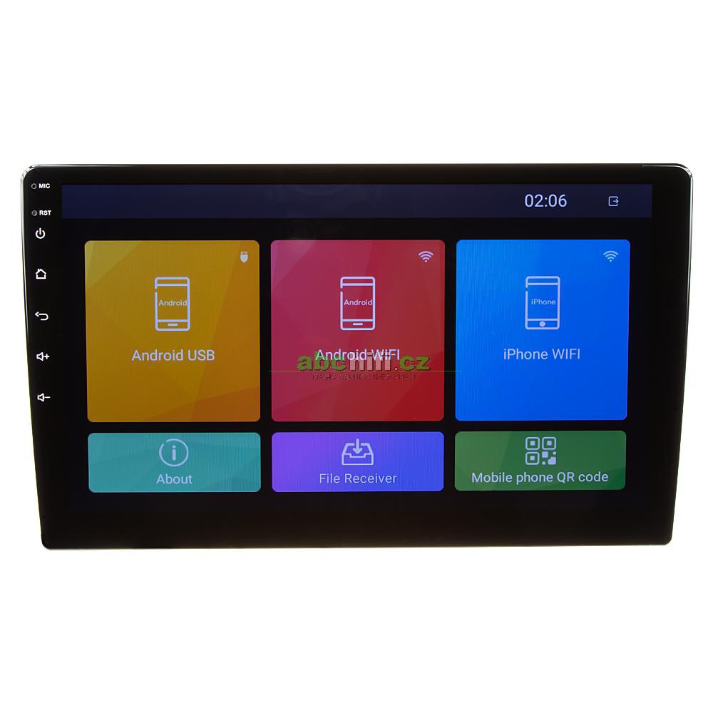 Autorádio s 10,1" LCD, Android 10.0, GPS, Mirror link, BT, 2 x USB (80830A2)