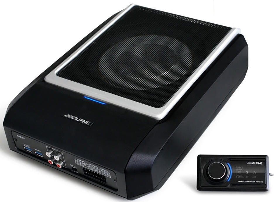 ALPINE PWD-X5 - 4.1 Procesor digitálního zvuku (DSP) s výkonným subwooferem