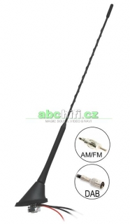 AM/FM/DAB stresni aktivni antena - AM-FM / DAB-DAB+ střešní aktivní anténa 60°<br />Výrobce: - 290941