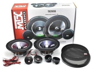MTX AUDIO TX265S - 2pásmové komponentní reproduktory 165 mm, 360W, 91dB