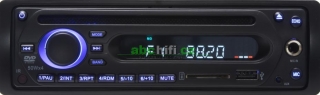 Autorádio 1DIN pro autobusy s DVD/CD, 2x USB, SD, Mikrofon pro průvodce