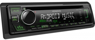 KENWOOD KDC-130UG - Autorádio s CD/MP3, USB a zeleným podsvětlením
