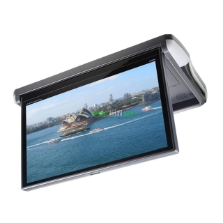 Stropní LCD monitor 13,3" antracitově šedý, OS Android / HDMI / USB / D.O.