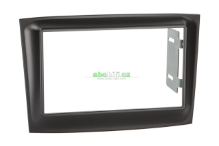 FIAT Doblo (2015-2022) - Rámeček pro montáž 2DIN autorádia, černý mat