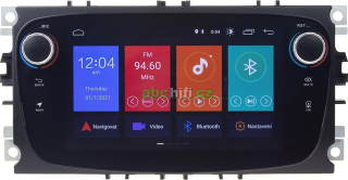 FORD C-Max, Focus, Mondeo, S-Max (08-12) - Autorádio 7"LCD, Android, GPS, BT