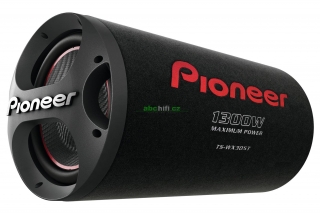 PIONEER TS-WX305T - Subwoofer 30 cm v ozvučnici (tubě) 1300 W max., 98 dB