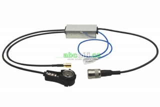 AM-FM / DAB-DAB+ rozbočovač signálu s ISO / SMB konektorem