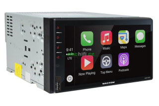 MACROM M-DL7000D - AV jednotka 2DIN, 6,8" dotykový kapacitní monitor, Apple CarPlay, Android Auto, DAB, HF, USB. Výrobce: Macrom - 222453