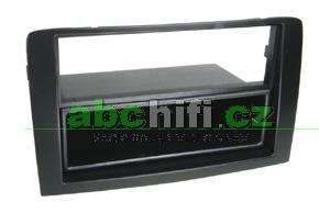 FIAT Idea (12/2003-) - Rámeček pro montáž 1DIN a 2DIN autorádia, černý